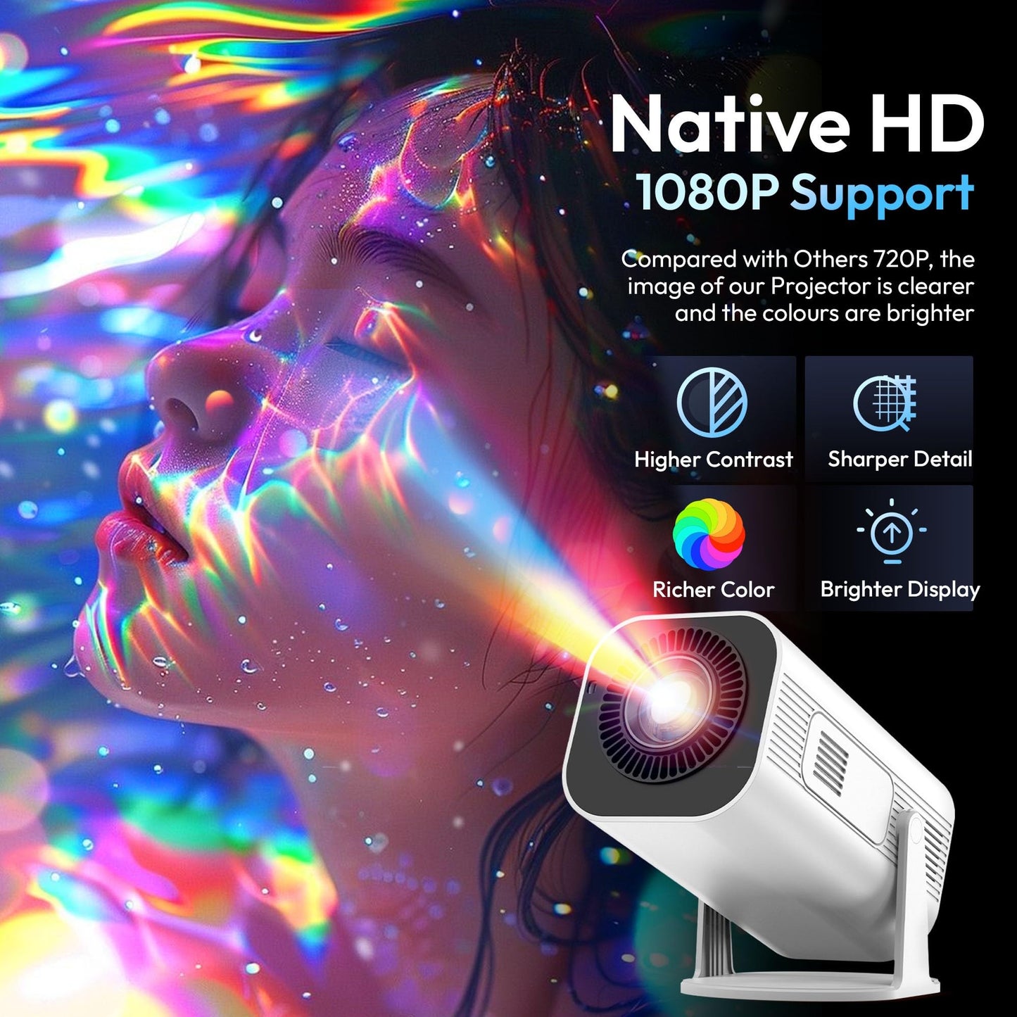 Mini Projector P330 for home cinima