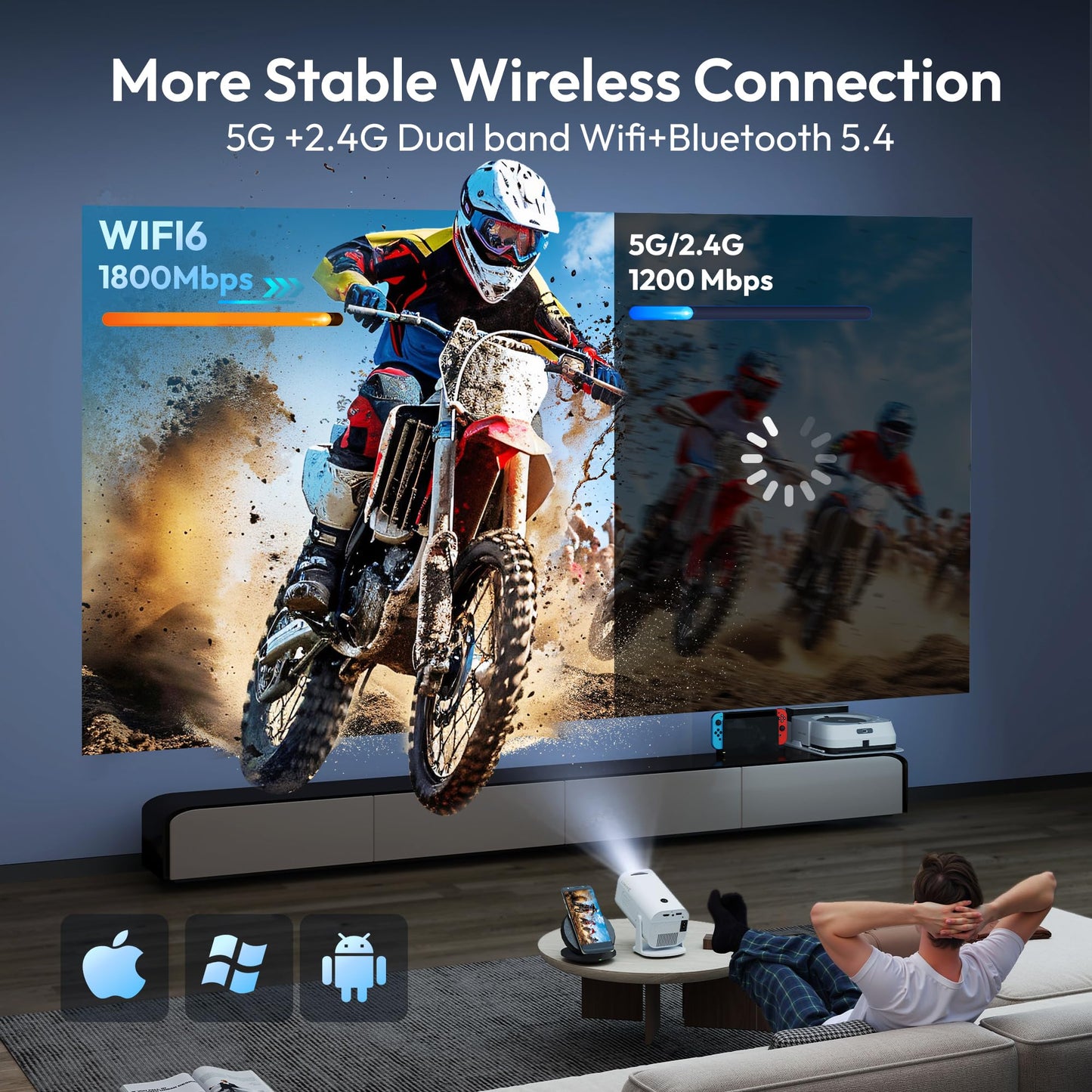 Mini Projector P330 for home cinima